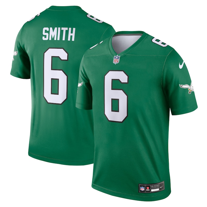 None DeVonta Smith Philadelphia Eagles Football Franchise Game Jersey