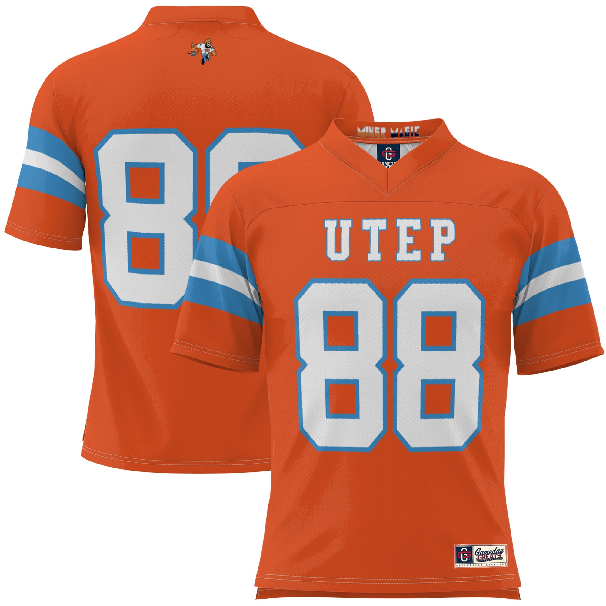 [Youth] UTEP Miners #88 Football Jersey - Orange | Stadium Series 2026/27