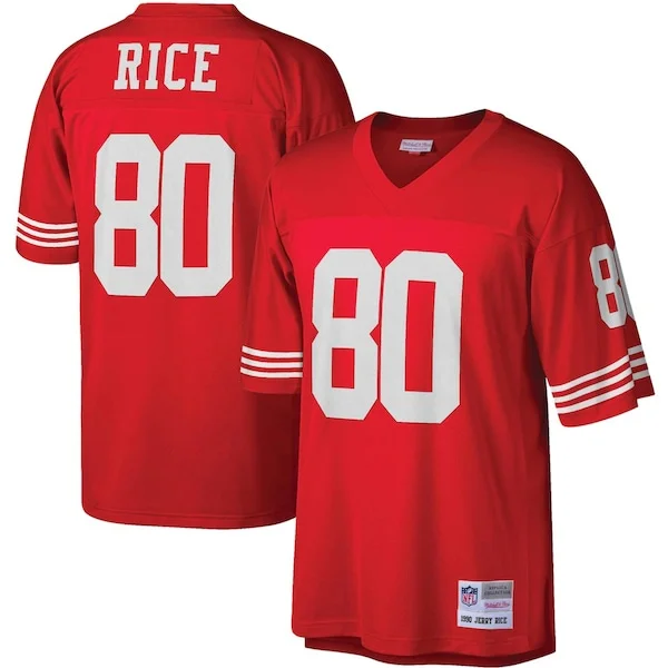 Performance San Francisco 49ers Replica Jersey - Premium Scarlet NF...
