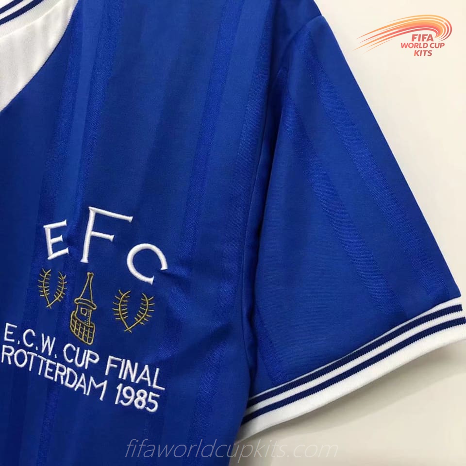 Everton 1985 season Soccer Uniform