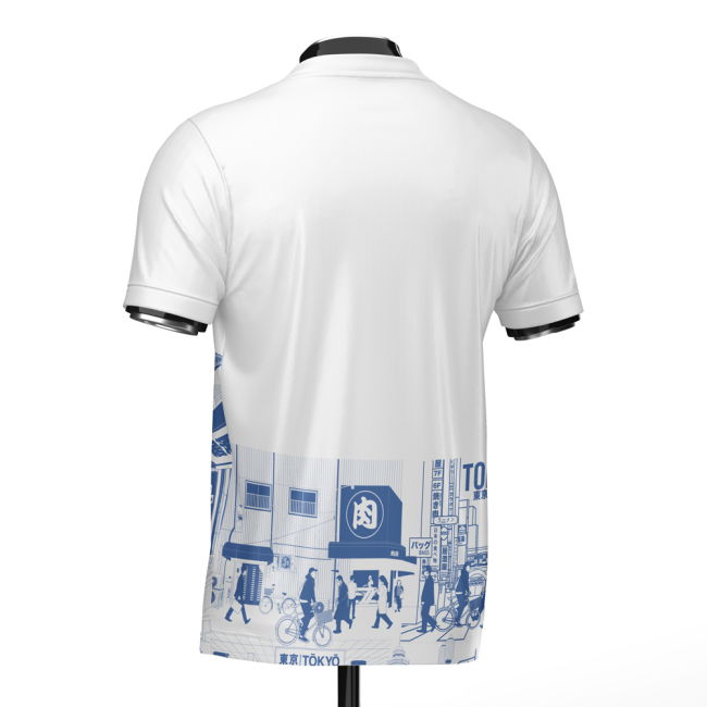 Climate-Control Japan Tokyo Heritage Football Jersey Blue (Wolvate)