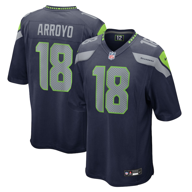None Elijah Arroyo SEA Seahawks Bold Officially Licensed Jersey