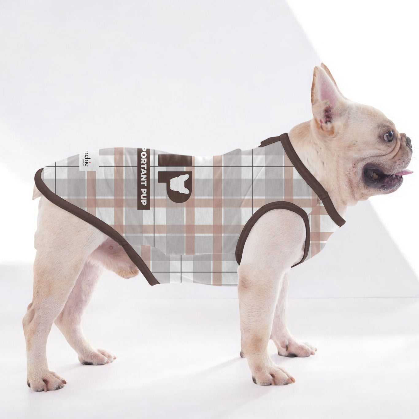 Minimal-Aesthetic Quincy - Shirt For Frenchies - Frenchie Shop Origin...