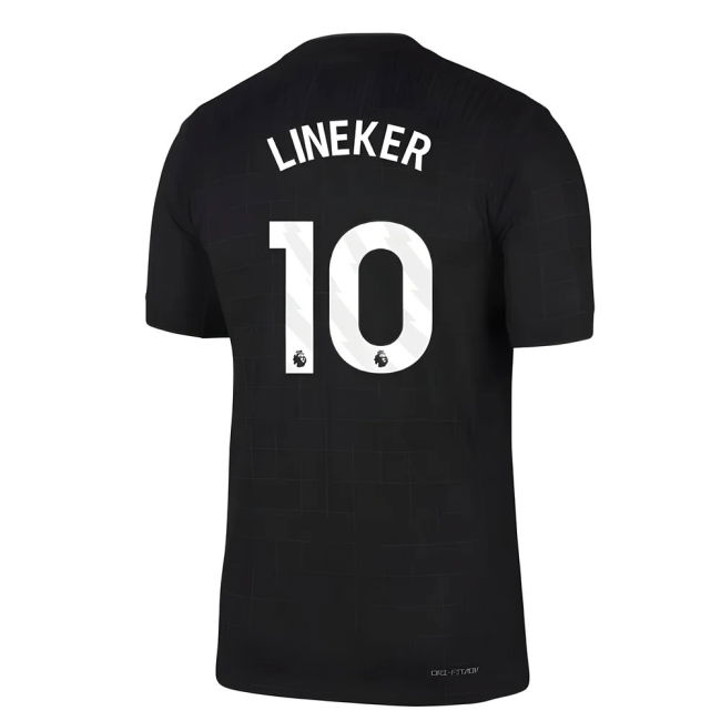 Spurs Tottenham Authentic Away Shirt Lineker #10 High Performance ...