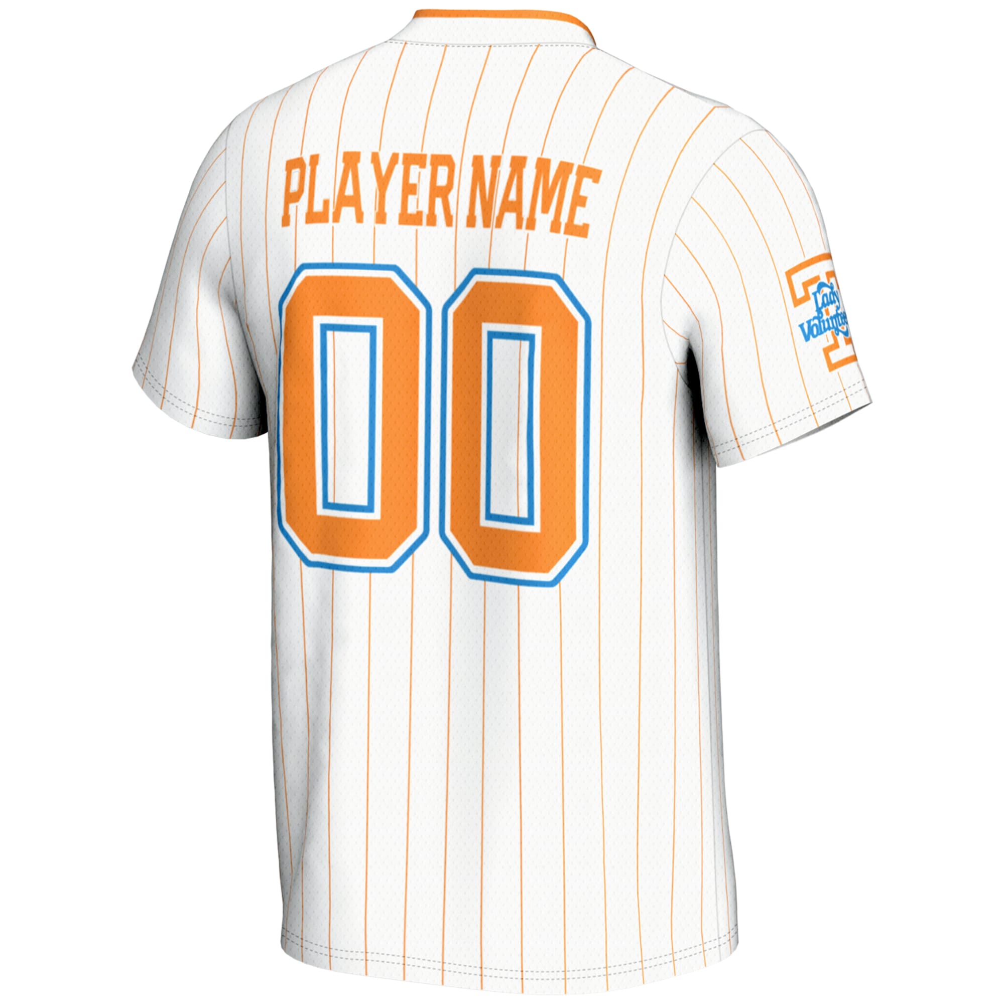 [NJP] Tennessee Volunteers GameDay Greats NIL Pick-A-Player Lightweight Softball Jersey - White