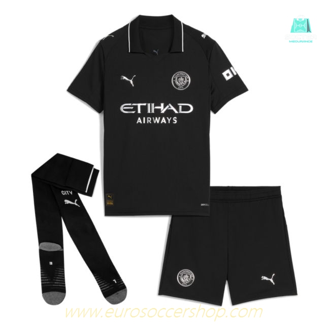 2025-2026 Man City Away Mini Kit (De Bruyne 17)