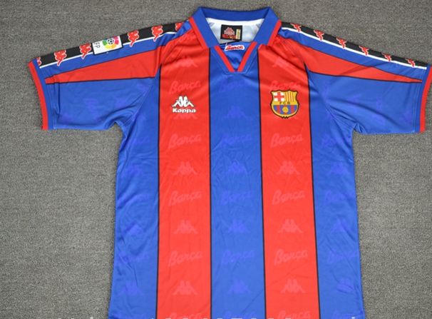 High Performance Barca 9697 BARCELONA RETRO HOME JERSEY