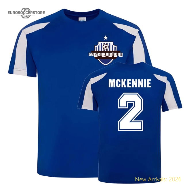Match-Day Weston Mckennie Schalke Sports Training Jersey (Blue)