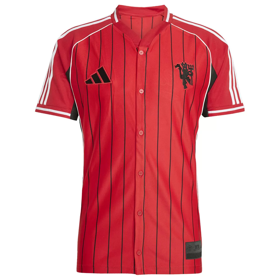 Breathable Man Utd Manchester United US Baseball Jersey 202526