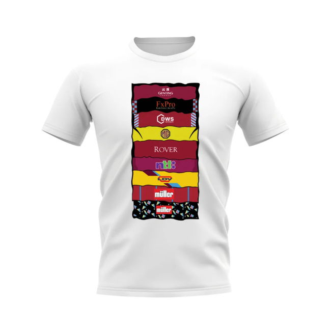 Aston Villa Senior Team High Performance T-Shirt Pro Shirt