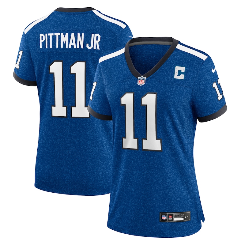 None Michael Pittman Jr. IND Colts Championship Genuine Jersey