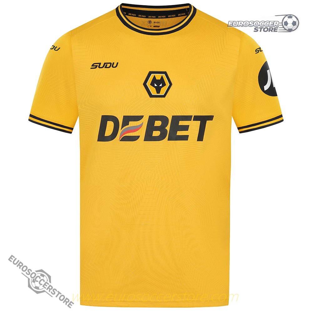 Wolverhampton Wanderers 24-25 Season Home Football Jersey