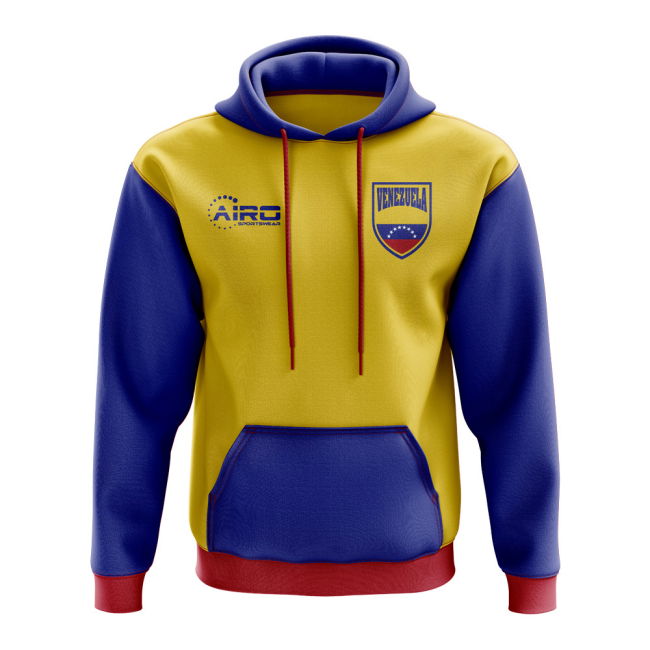 Official Venezuela Concept Country Football Hoody (Yellow)