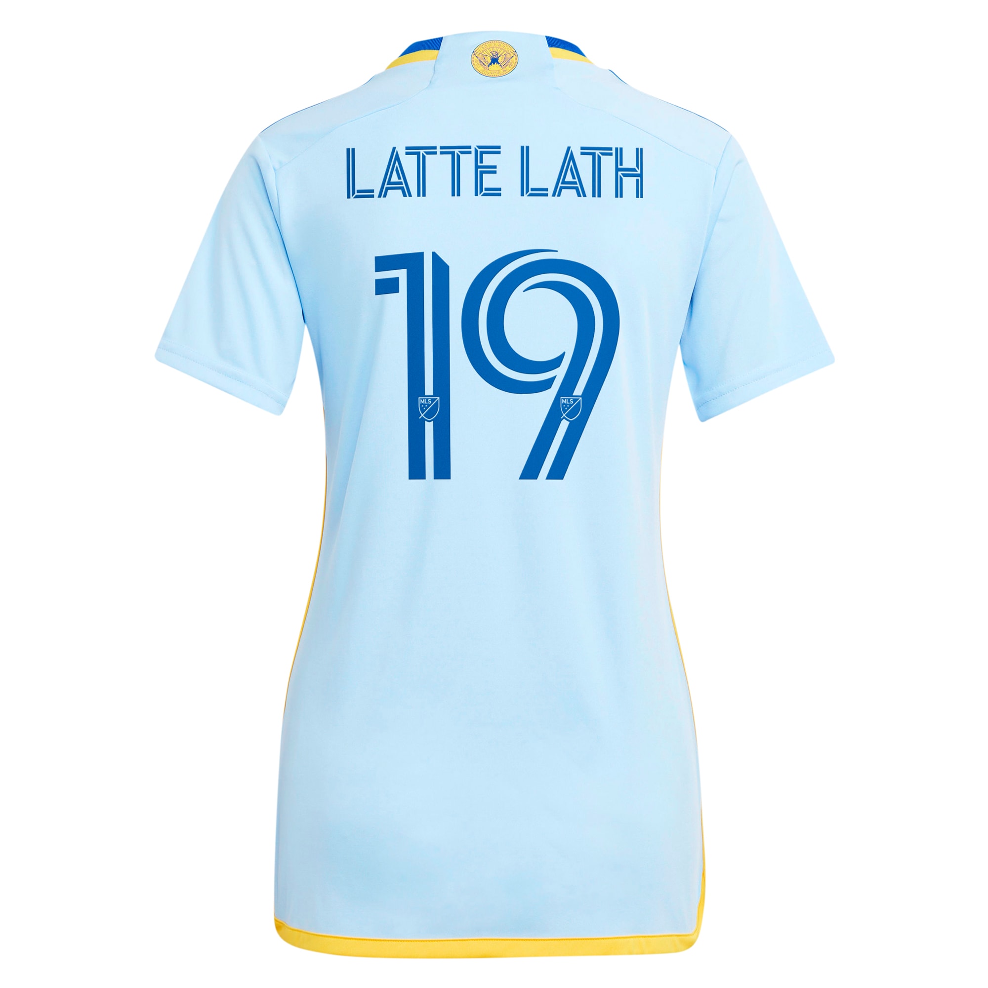 [JED] Emmanuel Latte Lath Atlanta United FC Women's 2024 The Resurgens Kit Replica Player Jersey - Light Blue