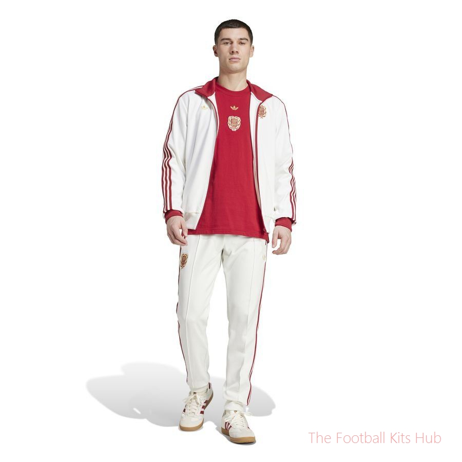 Bayern München Track Top 125 Years Anniversary - Off White LIMITED EDITION