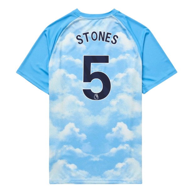 [DDJ] 2026-2027 Man City Warm Up Jersey (Icy Blue) (Stones 5)