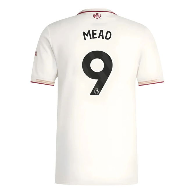Arsenal 2025-20 Third Football Kit Mead 9 L M S