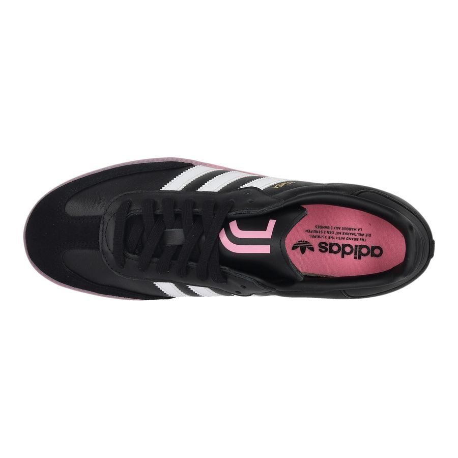Adidas Samba Juventus Core Jet Black/footwear Pure White/bliss Pink