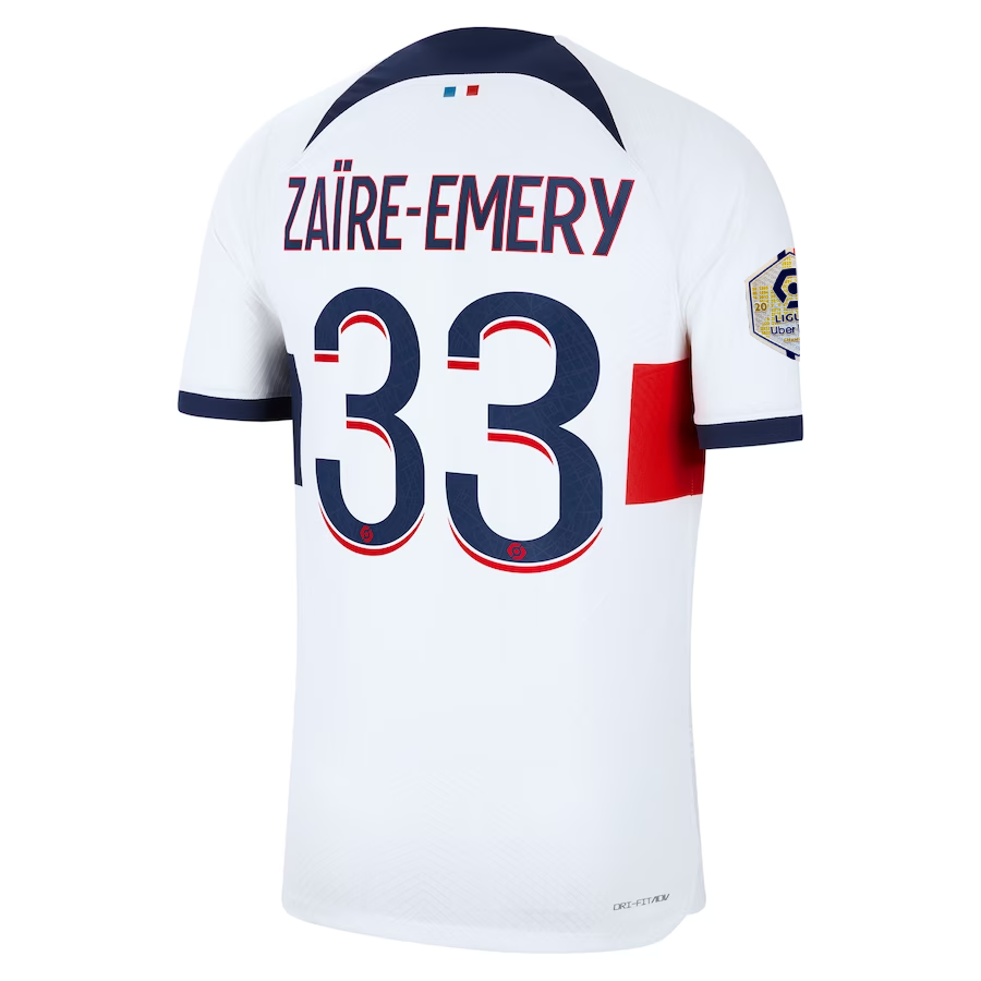 Paris Saint‑Germain FC Saint-Germain 2023-2024 Lig Away Jersey – Authentic Shirt