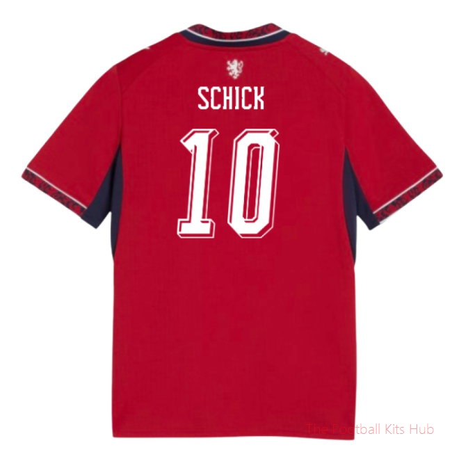 [EFS] 2026/27 Czech Republic Home Shirt (Kids) (Schick 10)
