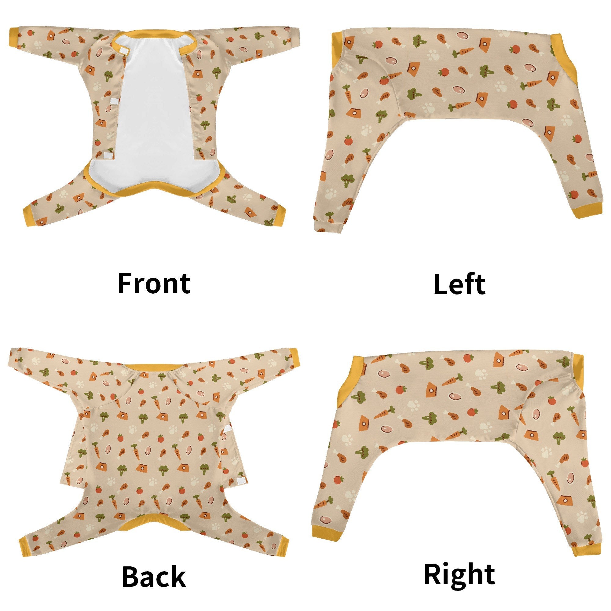 Premium Minimal-Aesthetic Zoey - Frenchie Pajama for Dog Owners Premium