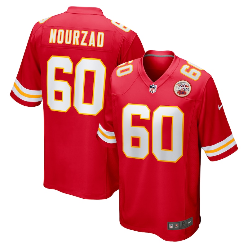 None Hunter Nourzad KC Chiefs Stylish Officially Licensed Jersey