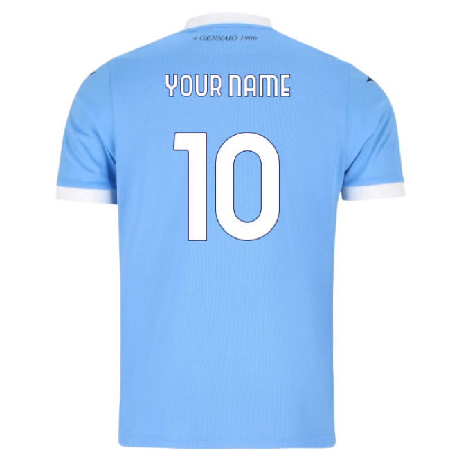 Authentic Home Lazio Jersey 2025-2026 Durable Breathable