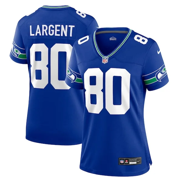 Seattle Seahawks Game NFL Jersey - Royal | Top-Grade Football Apparel