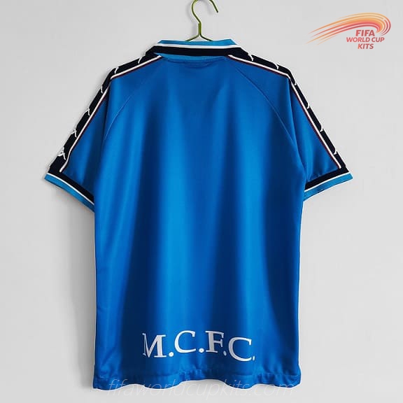 Manchester City 98-99 Home Game Football Jersey