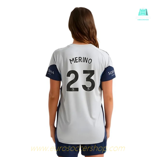 2025-2026 Arsenal Training Shirt (Grey Two) - Womens (Merino 23)