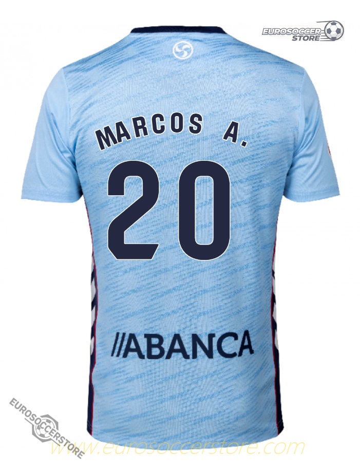 MARCOS A.'s 2025-26 RC Celta Home No. 20 Jersey