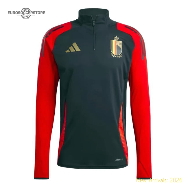 Premium Belgium 2024-2025 Official Training Jersey Temperature-control