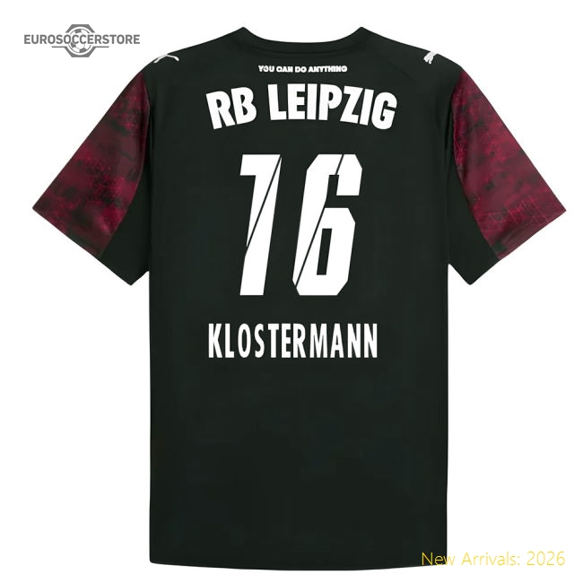 Excellent 2025-2026 Red Bull Leipzig Third Shirt (klostermann 16)