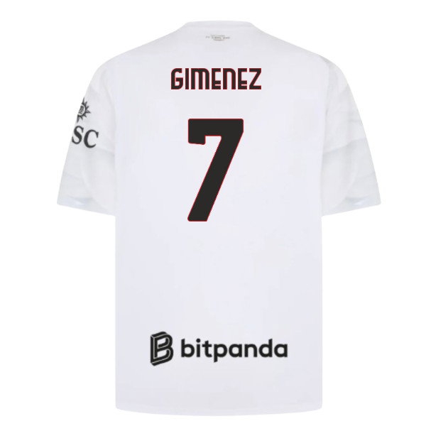 2026-2027 AC Milan Away Shirt (Gimenez 7)