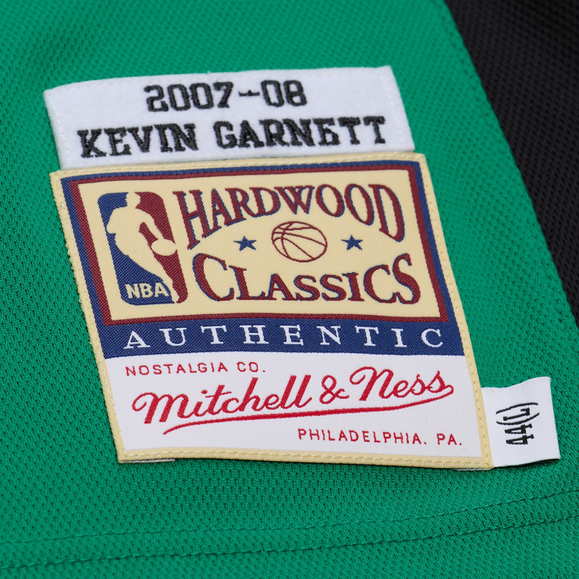 [ESK] Kevin Garnett Boston Celtics 2007-08 Hardwood Classics Authentic Jersey - Kelly Green