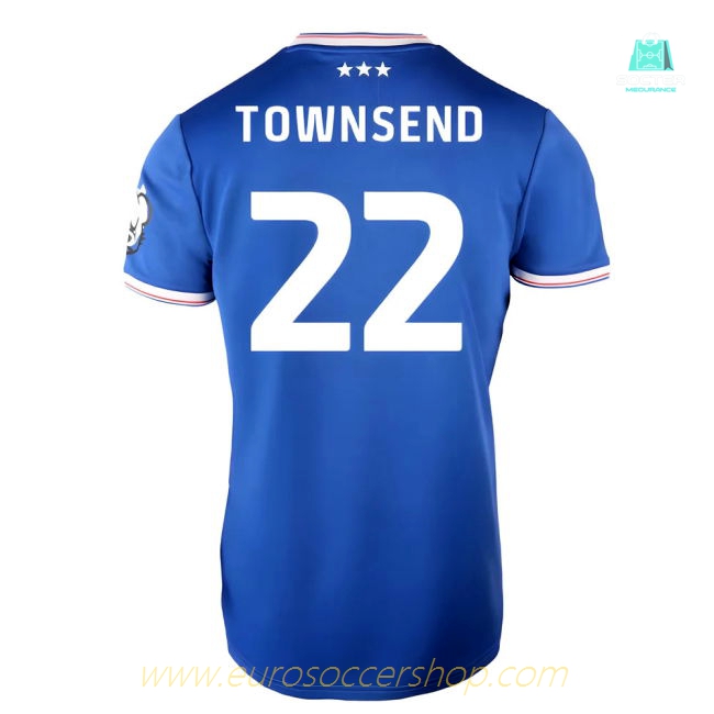 2025-2026 Ipswich Town Home Shirt (Womens) (Townsend 22)