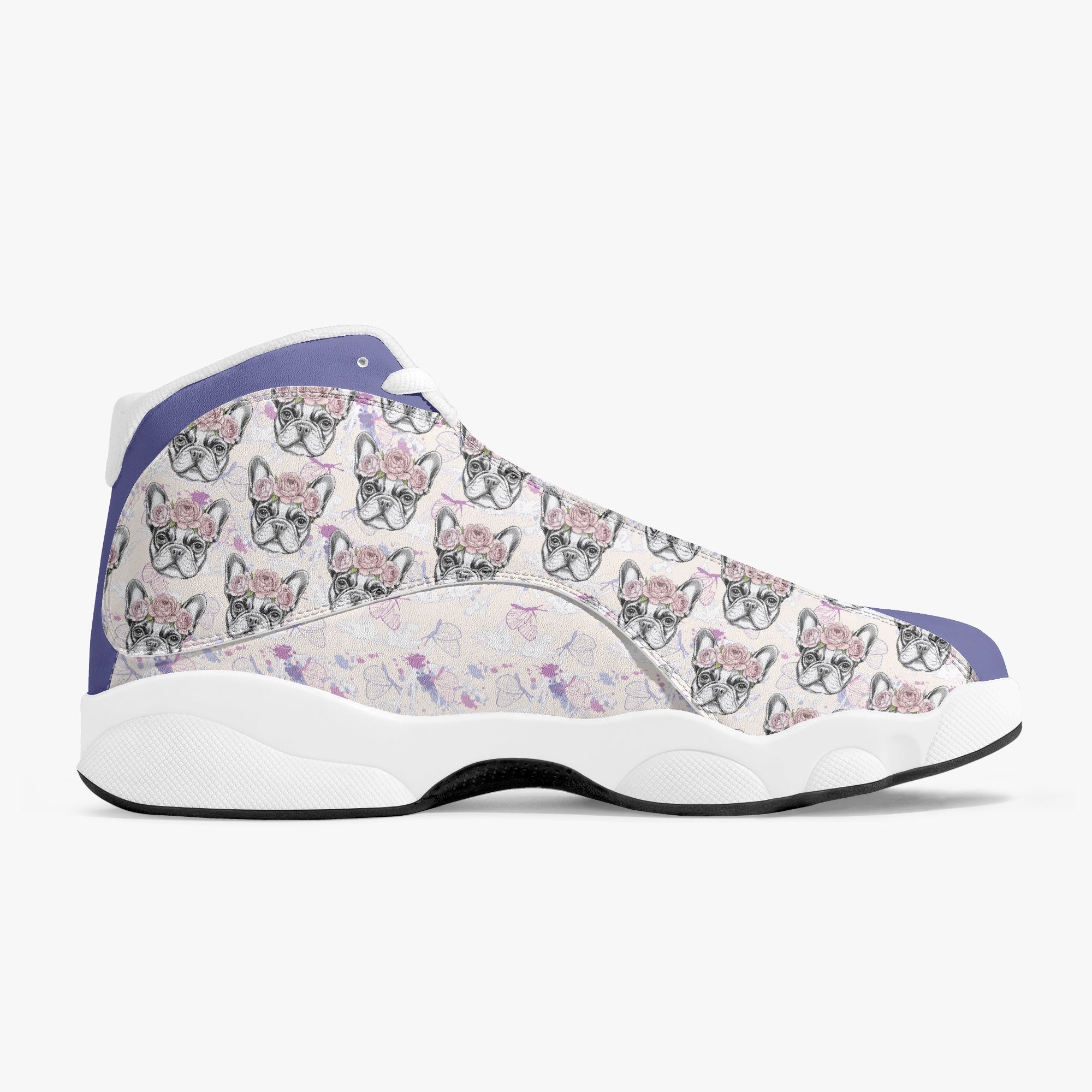 French Bulldog Lover Gnocchi Basketball Sneakers Casual Footwear