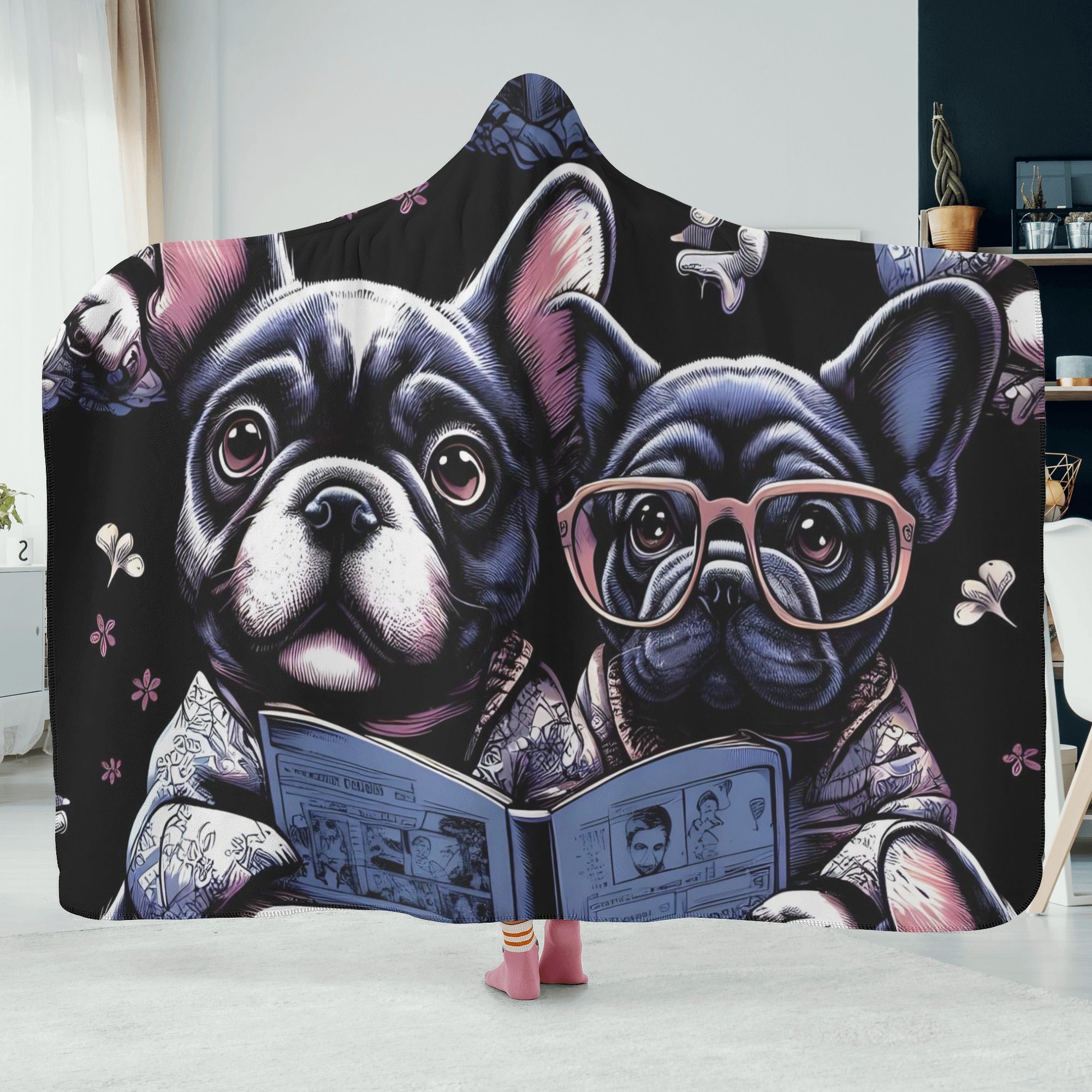 Casual Comfy Bubba - Premium Hooded Blanket Casual Wear