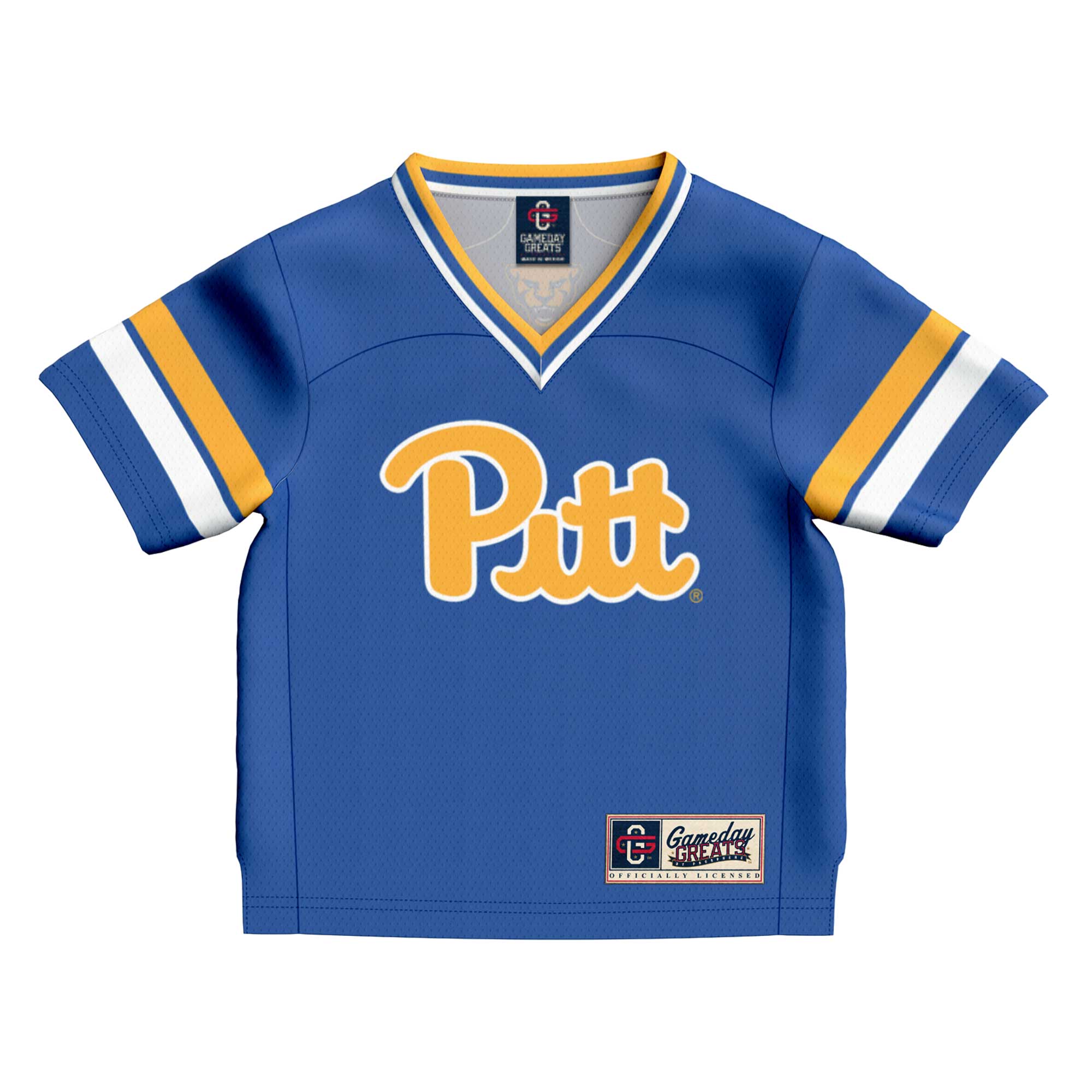#1 Pitt Panthers GameDay Greats Infant Collegiate Football Fashion 26/27 Football Jersey - Royal