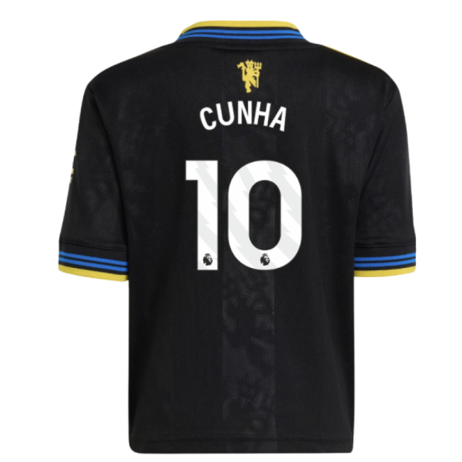 Authentic Design Football Manchester United Third Mini Kit Cunha #...