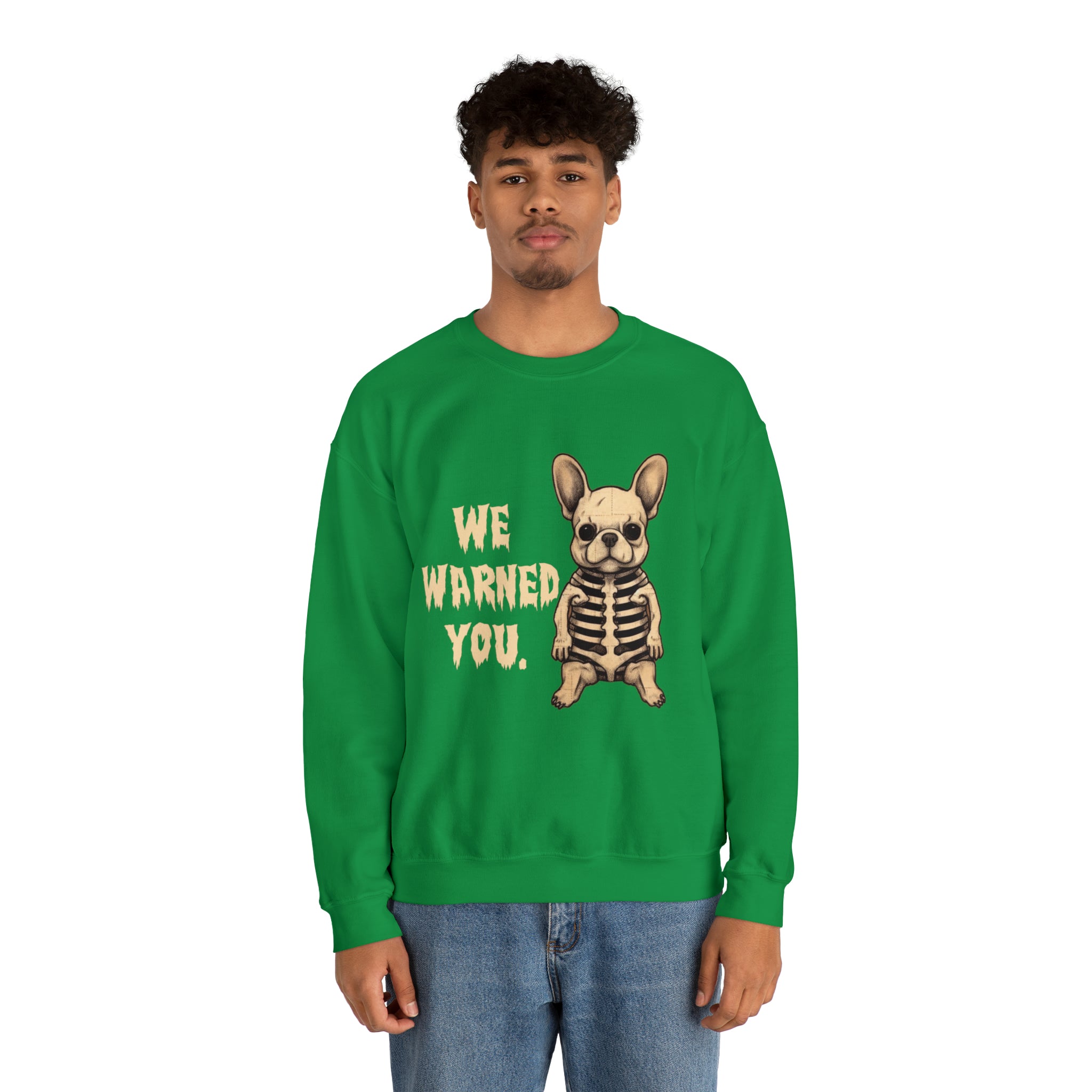 Street-Ready We Warned You Halloween Unisex Sweatshirt for Pet Stylish