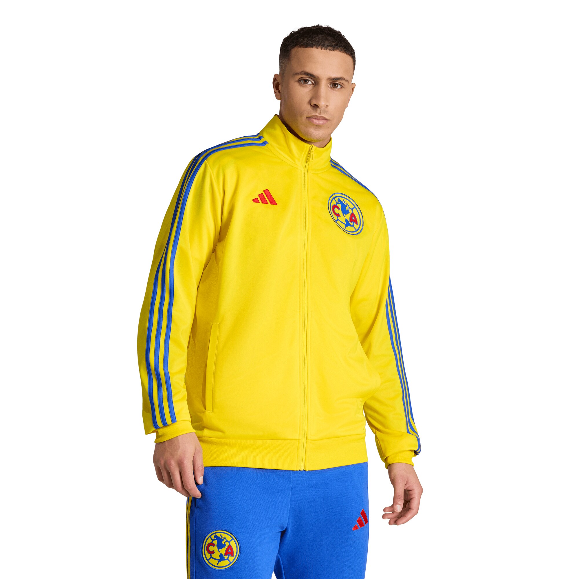 [SJH] Club America 2025/26 DNA Alphaskin Full-Zip Track Jacket - Yellow