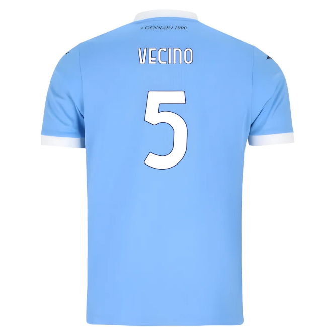 2025-2026 Lazio Home Shirt (Vecino 5)