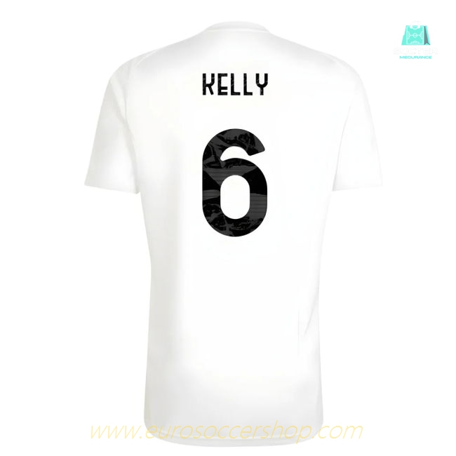 2025-2026 Juventus Training Tee (White) (Kelly 6)