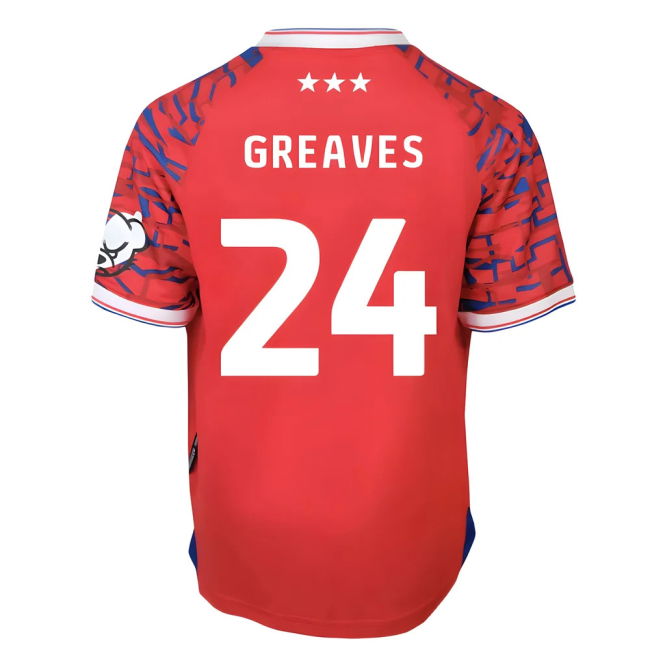 match worn 2025-2026 Ipswich Town Away Shirt (Kids) (Greaves 24)