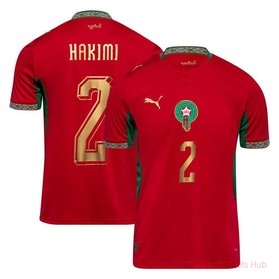 [JED] Morocco Home Shirt World Cup 2026 HAKIMI 2