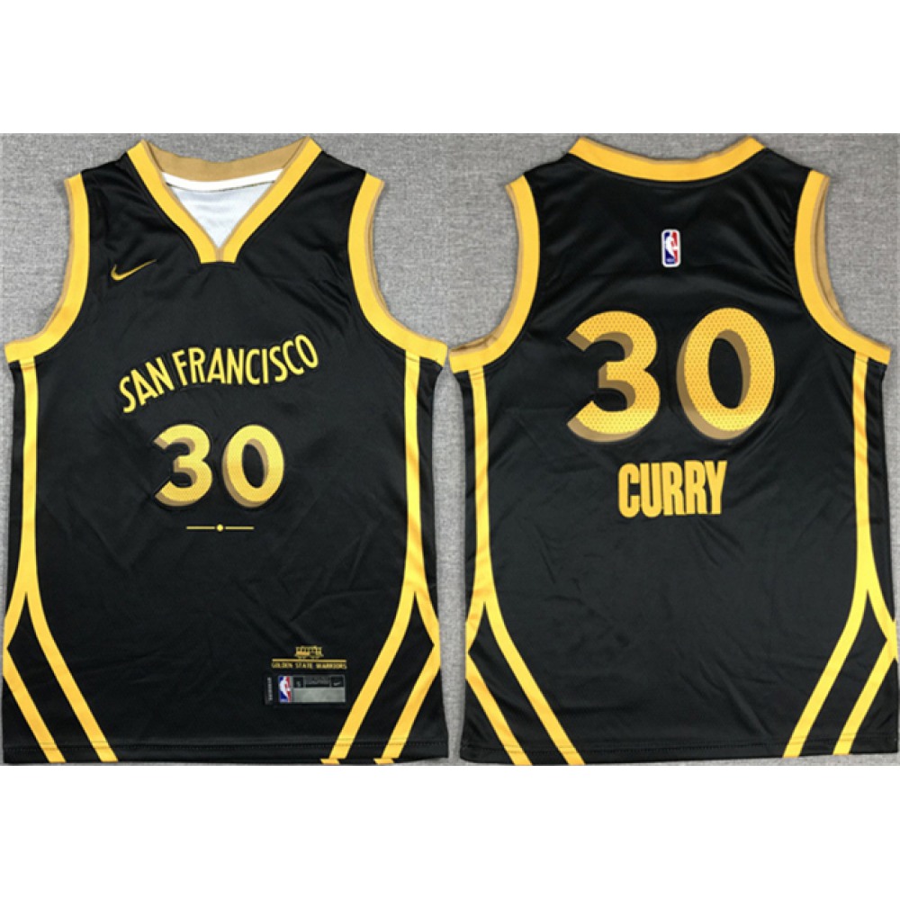 Classic Jersey Golden State Warriors Stephen Curry30 - Black