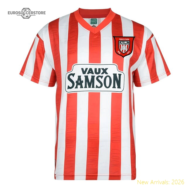 Official Score Draw Sunderland 1997 Retro Football Shirt - Premium