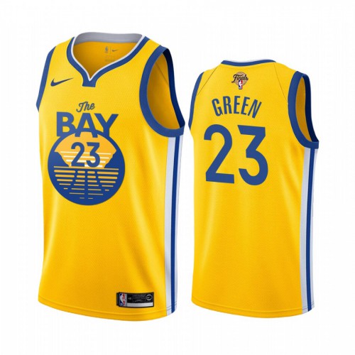 Nike Warriors Gold Draymond Green #23 Jersey - Game Day Wear