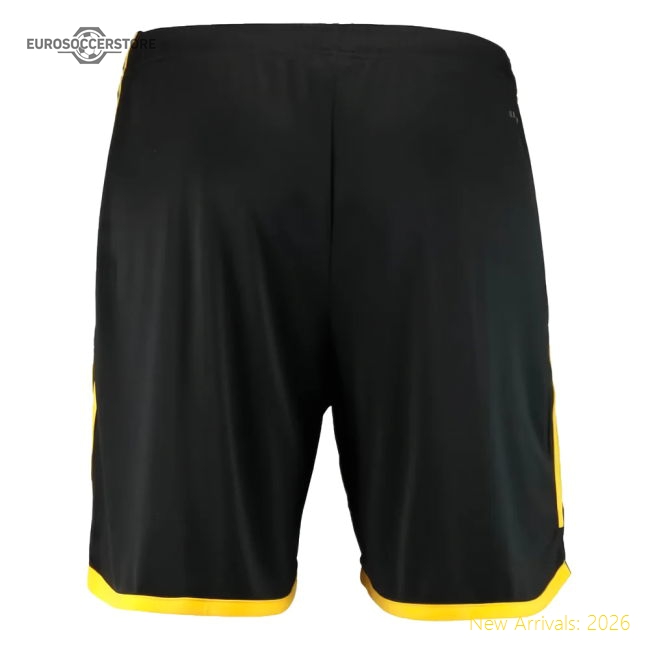 Elite 2023-2024 Old Lady Home Training Shorts (black) - Premium Collection